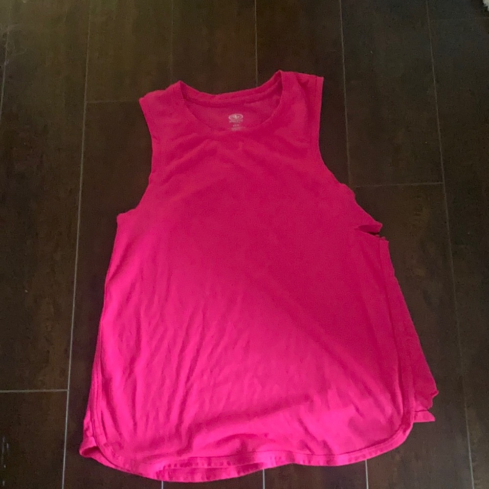 Hot pink top